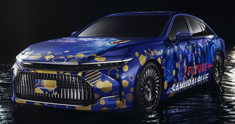 與車企聯(lián)動，日本足協(xié)與豐田汽車共同打造日本國家隊特別車型