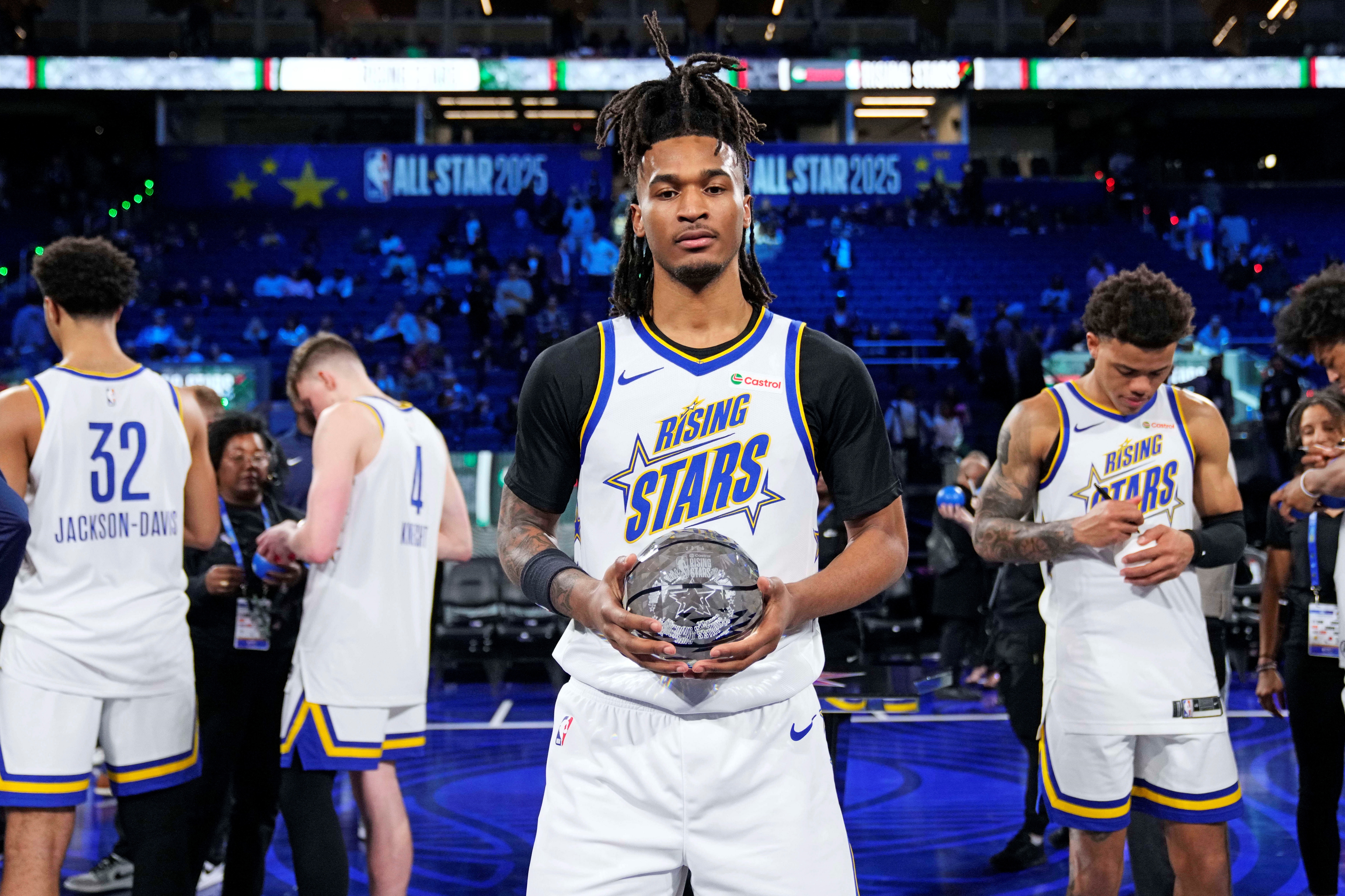  斬獲新秀賽MVP！卡斯爾：全明星周末很成功也很有趣